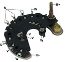 [GA1840.0360] GAUSS PLACA RECTIFICADORA CITROEN FIAT PEUGEOT (CP-13)