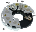 [GA1277.0360] GAUSS PLACA RECTIFICADORA FORD ESCORT GHIA 1.8 ESCORT XR3 1.8 VW GOL 1000 GOL 1.6 GL GT GTS 1.8 VOYAGE 1.5 1.6 KOMBI DIESEL PASSAT POINTER SANTANA QUANTUM 1.8 2.0 <91 (CP-3)