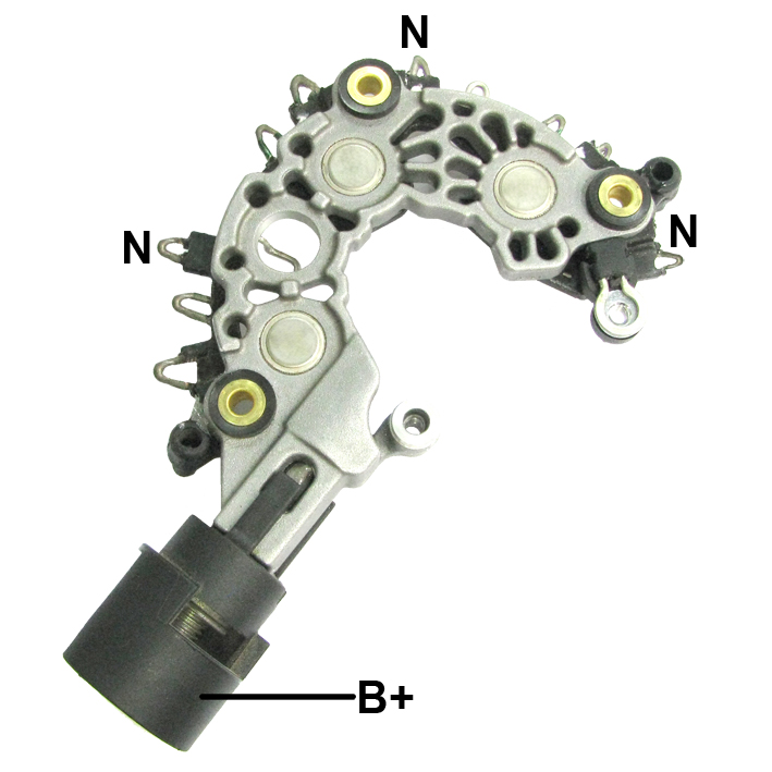 GAUSS PLACA RECTIFICADORA FIAT NUEVO UNO 1.4 C/MOTOR EVO PALIO SIENA PUNTO 1.4 C/MOTOR 310A 2011 STRADA 10>