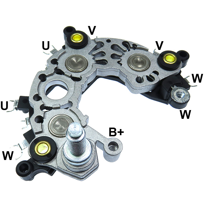 GAUSS PLACA RECTIFICADORA CHEVROLET PRISMA ONIX 1.0/1.4 C/MOTOR ECO AUTOMATICO/MANUAL COBALT 1.8 LTZ 17> S10 2.5 FLEX 17> (CP-7)