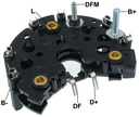 [GA1570.0360] GAUSS PLACA RECTIFICADORA FORD KA COURRIER FIESTA 1.0 1.3 (CP-9)