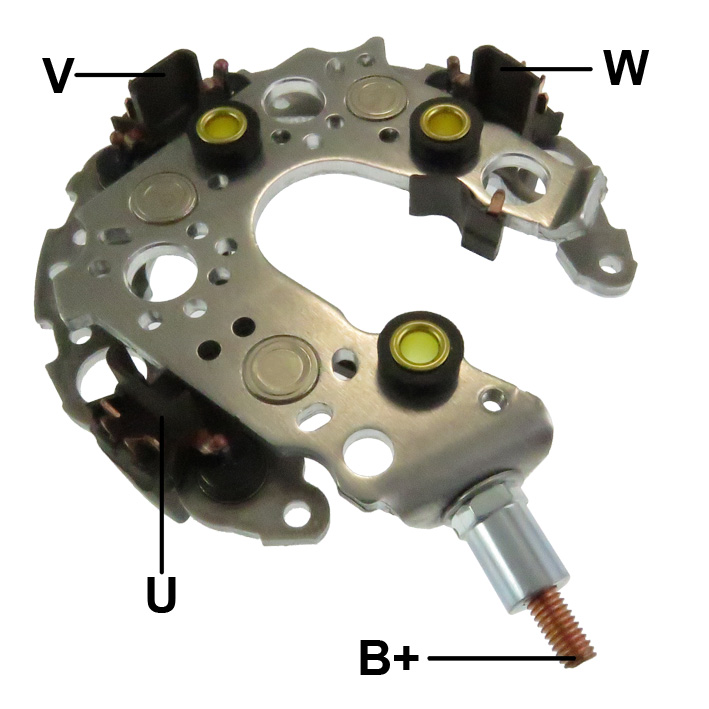 GAUSS PLACA RECTIFICADORA TOYOTA COROLLA GLI 1.8 16V 14>
