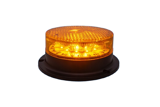 BAIML BALIZA FUNCIONA DE 12V HASTA 48V CON 5 DESTELLOS SECUENCIALES MONTAJE FIJO C/TORNILLOS CARCASA SELLADA