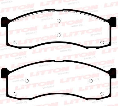 LITTON PASTILLAS FRENO CITROEN C3 1.0 1.2 22> DEL