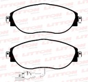 [48460UP.0500] LITTON PASTILLAS FRENO DEL. AUDI A3 III 1.4 TSI- 1.8 - 2.0 TDI Q2 2.0 QUATTRO VW GOLF VII 1.4 TSI- 2.0 GTI PASSAT CC 2.0 TSI- 3.6 TFSI SHARAN II IGUAN 1.4 TSI - 2.0 TDI VENTO 1.4 TSI
