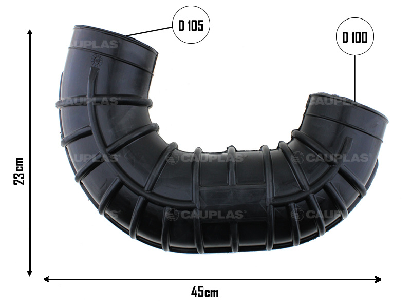 CAUPLAS MANGUERA TOMA DE AIRE IVECO EUROCARGO