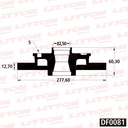 [DF0081.0500] LITTON DISCO FRENO FORD FALCON RANCH FAIRLANE
