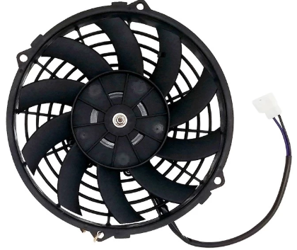 GAUSS ELECTROVENTILADOR UNIVERSAL 12V 120W 10 ASPAS 10'' (E18)