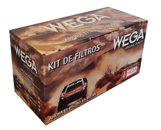 WEGA KIT FILTROS TOYOTA ETIOS (FAP4043 + JFO0209 + AKX2161)