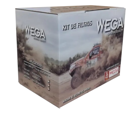 WEGA KIT FILTROS TOYOTA COROLLA (JFA0285 + WOE803 + AKX1965)