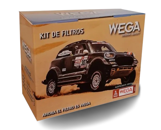 WEGA KIT FILTROS FIAT ARGO/CRONOS 1.3 (FAP2829 + AKX35323 +FCI1600 + WO121)