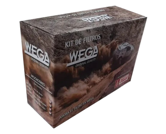 WEGA KIT FILTROS FIAT UNO WAY PALIO GRANDSIENA FIRE EVO (FAP9054 + WO120 + FCI1600 + AKX35323)