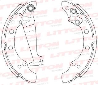 LITTON ZAPATA DE FRENO AUDI 80 90 FORD GALAXY VW PASSAT POLO GOLF VENTO SEAT CORDOBA IBIZA C/PALANCA