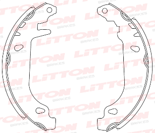 LITTON ZAPATA DE FRENO R9 R11 R19 TWINGO EXPRESS CLIO 86>