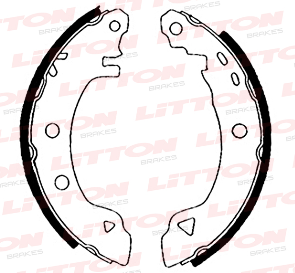 LITTON ZAPATA DE FRENO RENAULT CLIO EXPRESS R19 85>