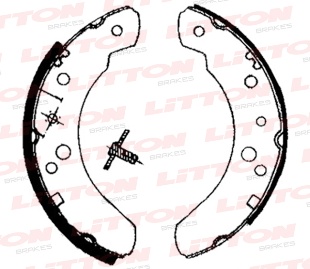LITTON ZAPATA DE FRENO FORD TRANSIT MOD. VIEJO
