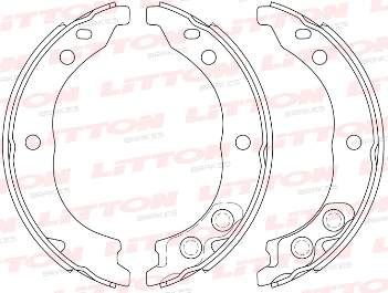 LITTON ZAPATA DE FRENO CITROEN JUMPER FIAT DUCATO  2.3 16V PEUGEOT BOXER 10>