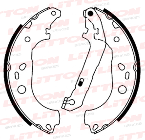 LITTON ZAPATA DE FRENO FORD ECOSPORT 17>