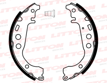 LITTON ZAPATA DE FRENO TOYOTA YARIS 13/