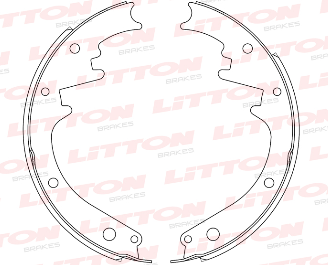 LITTON ZAPATA DE FRENO CHEVROLET BLAZER 95/ BRAVA 68/ PICK UP C10 C20 D10 D20 75/ F100