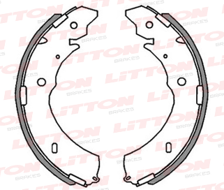 LITTON ZAPATA DE FRENO CHEVROLET S10 13/ MITSUBISHI L200