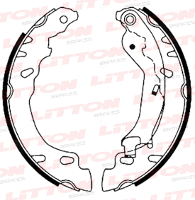 LITTON ZAPATA DE FRENO FIAT 500 07/ PANDA 03/ FORD KA 09/