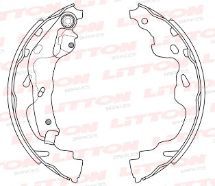 LITTON ZAPATA DE FRENO TOYOTA ETIOS CROSS 1.5