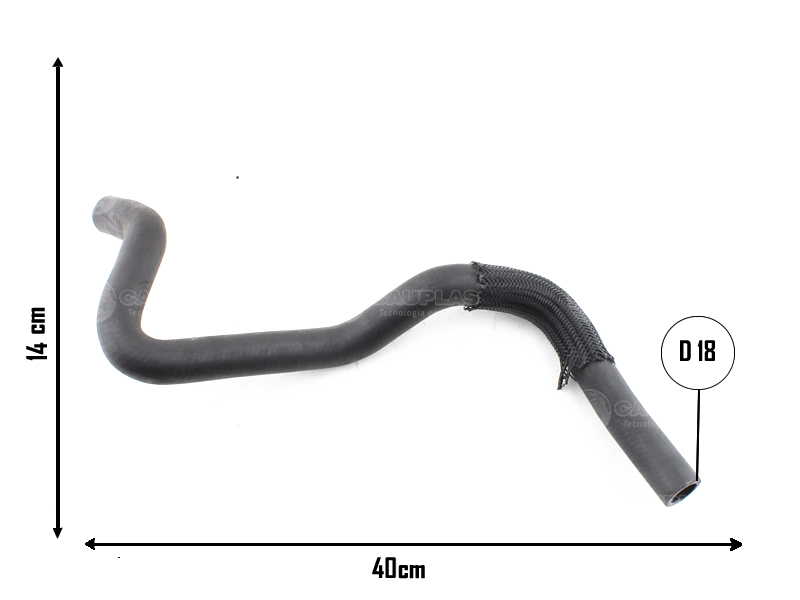 CAUPLAS MANGUERA CALEFACCION NISSAN KICKS /VERSA 1.6 16V