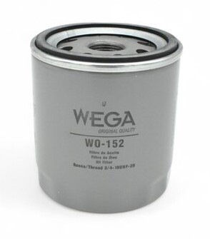 WEGA FILTRO DE ACEITE FORD ECOSPORT KINETIC 1.6 - 2.0 16V 12> FIESTA IV KINETIC 1.6 SIGMA 10>
