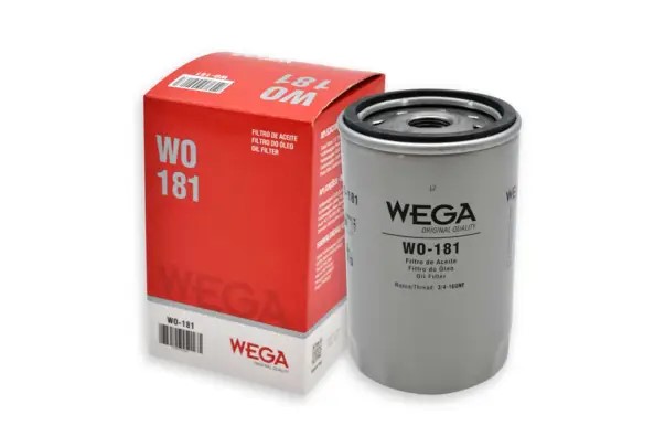 WEGA FILTRO DE ACEITE AUDI A4 1.8 FORD KA II 1.6 8V ZETEC ROCAM 08/11 VW GOLF IV NEW BEETLE 1.6 - 1.8 PASSAT IV 2.0
