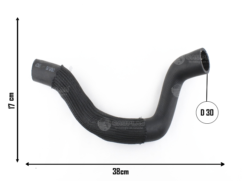 CAUPLAS MANGUERA RADIADOR SUP CHEV CAPTIVA 2.4 GASOLINA 11/15