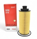 [WOE314.0903] WEGA FILTRO ACEITE ECOLOGICO CHEVROLET S10 2.8 CTDI 16V 10>