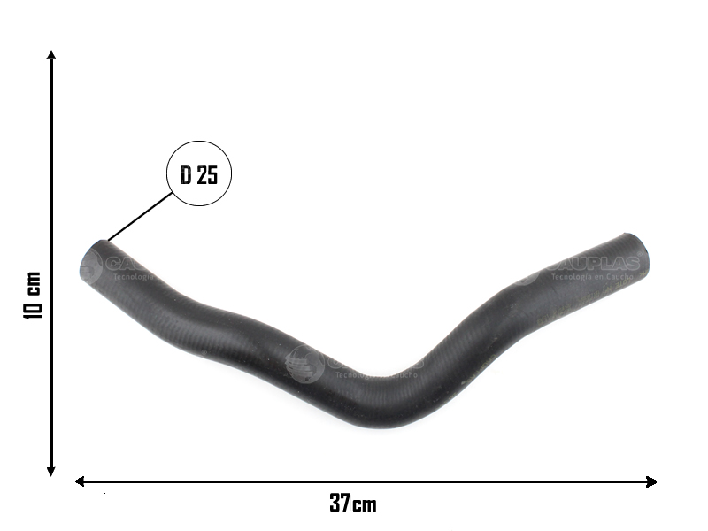 CAUPLAS MANGUERA RADIADOR INF HONDA CITY 1.5 10/14