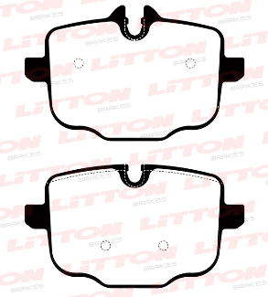LITTON PASTILLAS FRENO TRAS. BMW SERIE 5 550 10/...
