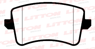LITTON PASTILLAS FRENO TRAS. AUDI A4 A5 A6  QUATTRO 1.8-2.0-2.7-3.2 Tdi - TFSi 16V Q5 QUATTRO 2.0-3.0-3.2 Tdi