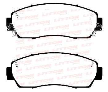 LITTON PASTILLAS FRENO DEL. HONDA ACCORD CROSSTOUR AWD CRV 4WD CRV LX ODYSSEY