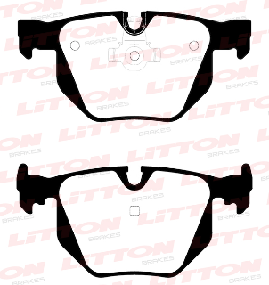 LITTON PASTILLAS FRENO TRAS. BMW SERIE 7 730 i-730D X5 - X6 XDRIVE 30-40 3.0 D