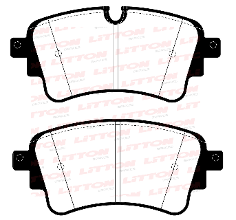 LITTON PASTILLAS FRENO TRAS. AUDI A4 1.4-2.0 TFSI A5 A6 A7 Q5 Q7 2.0-3.0 TFSI/TDI S4 S5 QUATTRO VW TOUAREG III 3.0 TDI 17/...