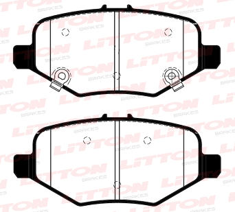 LITTON PASTILLAS FRENO TRAS. DODGE-CHRYSLER JOURNEY II 2.4-2.7-3.6 12/...