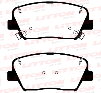 LITTON PASTILLAS FRENO DEL. HYUNDAI NEW CRETA 1.0L 12V - L3 2.0L 16V 21/25