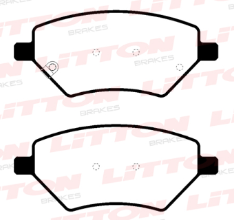 LITTON PASTILLAS FRENO TRAS. HONDA CRV V 1.5- 2.0