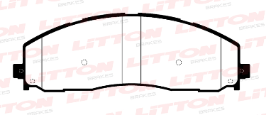 LITTON PASTILLAS FRENO DEL. F150 21/...