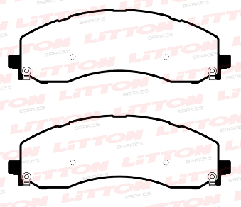LITTON PASTILLAS FRENO DEL. RAM 2500 3500 4000 19/...
