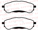 [53860UP.0500] LITTON PASTILLAS FRENO TRAS. FORD RANGER RAPTOR 2.0 - 3.2 TDCi  -RANGER 2.0 TDCi - 3.0 V6 22/...