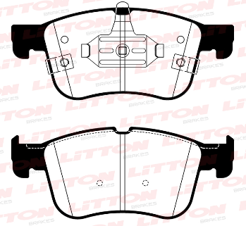 LITTON PASTILLAS FRENO DEL. FORD BRONCO FOCUS IV KUGA III 1.5-2.0-2.5 ECOBOOST 19/...