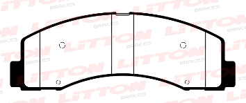 LITTON PASTILLAS FRENO DEL. F150 RAPTOR V6