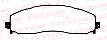 LITTON PASTILLAS FRENO TRAS. FORD F150 21/...