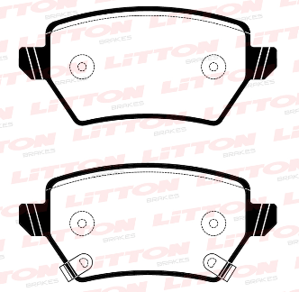 LITTON PASTILLAS FRENO TRAS. HAVAL H6 GT - PHEV 19/...