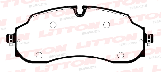 LITTON PASTILLAS FRENO DEL. FORD E-TRANSIT VI (ELECTRICO) TRANSIT VI 13/..
