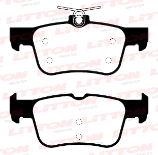 LITTON PASTILLAS FRENO TRAS. FORD BRONCO 2.0L4 Ti-VCT 20/25 MAVERICK 2.0 4X2- 4X4 AT 22/25